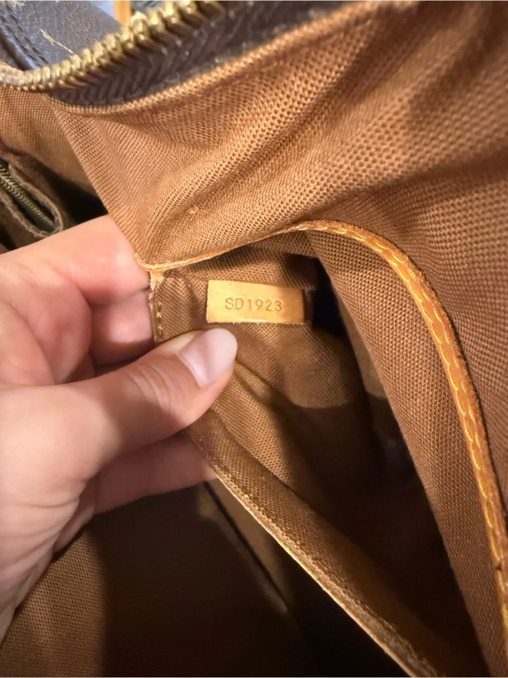 Louis Vuitton Monogram Alma Shoulder Bag in Brown and Tan